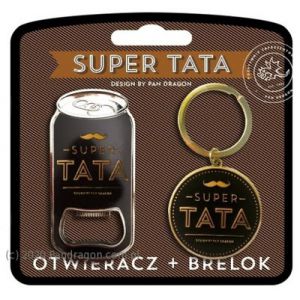 Zestaw Brelok + Otwieracz Pan Dragon So Macho Tata
